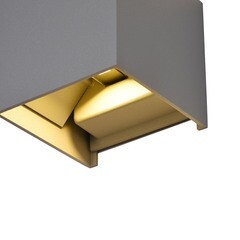 Светильник светодиодный садово-парковый настенный Outdoor Fulton серый 3000К 6 Вт IP54 (O572WL-L6GR) - фото 3