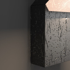 Светильник светодиодный садово-парковый настенный Outdoor Paso черный 3000К 12 Вт IP54 (O595WL-L12B3K) - фото 2