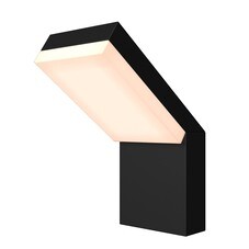 Светильник светодиодный фасадный настенный Outdoor Paso черный 3000К 12 Вт IP54 (O595WL-L12B3K)