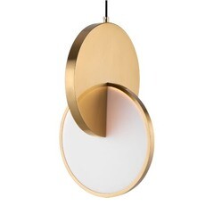 Светильник светодиодный подвесной Freya Nova 4000К 15 Вт 3 кв.м латунь IP20 (FR6002PL-L15BS) - фото 3