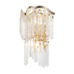 Бра Maytoni Gracia E14 80 Вт 220-240 В прозрачное IP20 (DIA201WL-02G) - фото 1