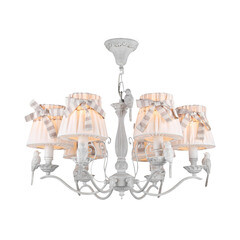 Люстра подвесная Maytoni Bird E14 240 Вт 13 кв.м (ARM013-06-W) - фото 1