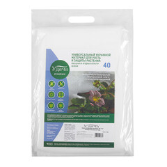 Укрывной материал универсальный Удача 36 г/кв.м УФ стабилизатор 1,6х10 м белый - фото 3