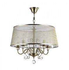 Люстра подвесная Freya Driana E14 200 Вт 13,33 кв.м (FR2405-PL-05C-BZ)