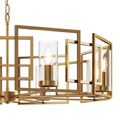 Люстра потолочная Maytoni Bowi E14 320 Вт 16 кв.м (H009PL-08G) - фото 3