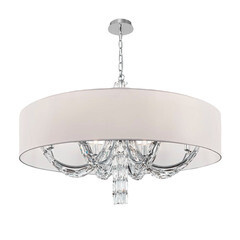 Люстра подвесная Maytoni Talento E14 320 Вт 27 кв.м (DIA008PL-08CH) - фото 1