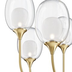 Люстра подвесная Maytoni Aura E14 480 Вт 35 кв.м (MOD016PL-08BS) - фото 2