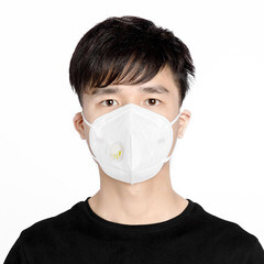 Респиратор NordMedTech FFP1 с клапаном выдоха конвертный (2 шт.) (KN 95-10) - фото 2