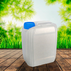 Канистра для жидкостей ЗТИ Космос 5,2 л полиэтиленовая штабелируемая - фото 3