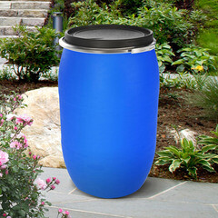 Бочка для жидких/сыпучих веществ ЗТИ Опен Топ 127 л полиэтиленовая широкая горловина - фото 2