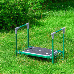 Скамья складная Ника зеленая 560х300х425 мм садовая (СКМ2/З) - фото 2