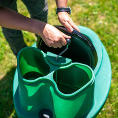 Биотуалет торфяной Rostok 100 л - фото 2