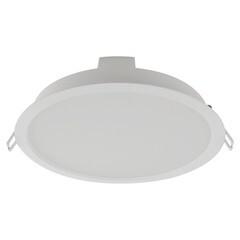 Светильник встраиваемый светодиодный белый 18 Вт 6500К IP44 Ledvance Ecoclass DL18W (4058075656710) - фото 3