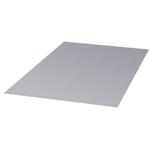 Лист оцинкованный 1,25х2 м 0,45 мм светло-серый RAL 7004