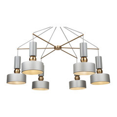 Люстра подвесная Maytoni Void E14 240 Вт 18 кв.м (MOD030PL-06GR) - фото 3