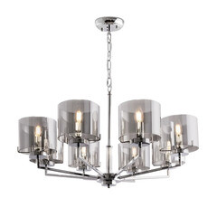 Люстра потолочная Freya Karen E14 320 Вт 21,33 кв.м (FR5096PL-08CH) - фото 1