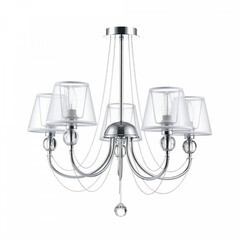 Люстра потолочная Freya Beverly E14 200 Вт 13,33 кв.м (FR5661-PL-05-CH) - фото 1