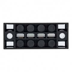 Терминал клеммный EKF PROxima TB-4504 4,5 кв.мм 660 В 45 A 4 клеммных пары (50 шт.) - фото 4