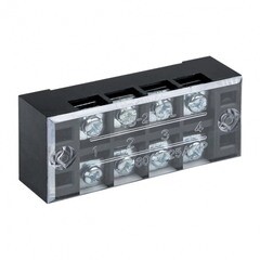 Терминал клеммный EKF PROxima TB-2504 2,5 кв.мм 660 В 25 A 4 клеммных пары (50 шт.) - фото 1