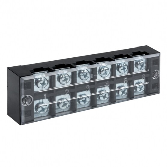 Терминал клеммный EKF PROxima TB-4506 4,5 кв.мм 660 В 45 A 6 клеммных пар (25 шт.)