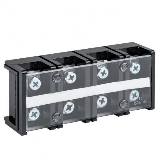 Изображение товара Терминал клеммный EKF PROxima TC-1504 70 кв.мм 660 В 150 A 4 клеммных пары