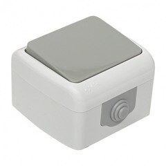 Выключатель EKF Мурманск одноклавишный накладной серый (EFV10-021-30-54) - фото 6