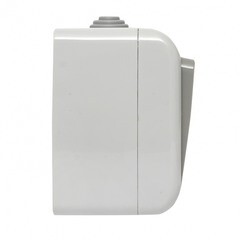 Выключатель EKF Мурманск одноклавишный накладной серый с подсветкой (EFV10-121-30-54) - фото 6