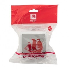 Выключатель EKF Мурманск одноклавишный накладной серый с подсветкой (EFV10-121-30-54) - фото 5