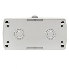 Розетка EKF Мурманск накладная серая со шторками с крышкой (EFR16-129-30-54) - фото 7