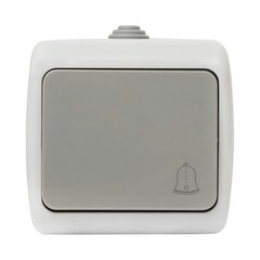 Кнопка звонка EKF Мурманск накладная серая (EFZ10-026-30-54) - фото 7