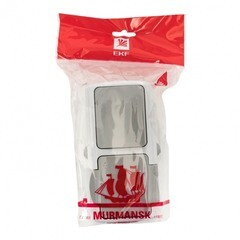 Блок выключатель и розетка EKF Мурманск одноклавишный накладной серый (EFRV16-050-30-540) - фото 2