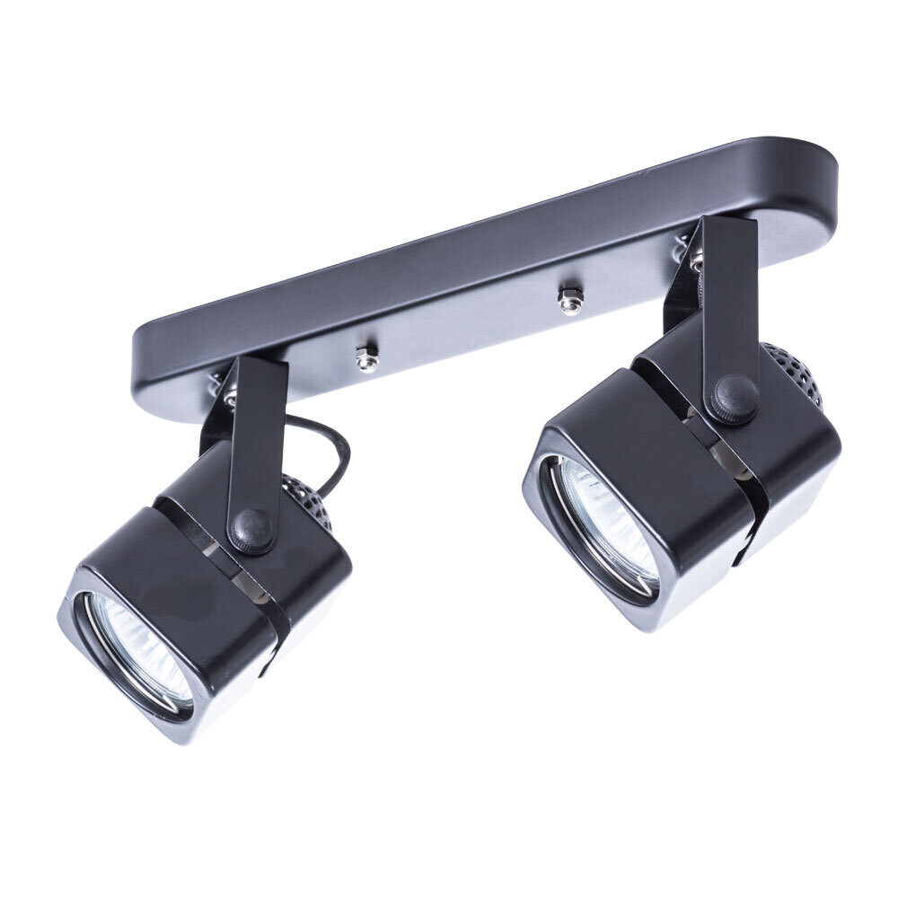 Изображение товара Спот Arte Lamp Misam GU10 2x50Вт черный матовый потолочный IP20