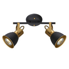 Изображение товара Спот Arte Lamp Jovi E14 80 Вт 2,5 кв.м черный/золото IP20 (A1677PL-2GO)