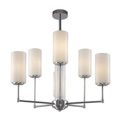 Люстра подвесная Freya Agnes E14 360 Вт 24 кв.м (FR5184PL-06CH) - фото 1