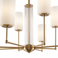 Люстра подвесная Freya Agnes E14 480 Вт 32 кв.м (FR5184PL-08BS) - фото 2