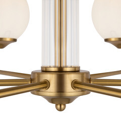 Люстра подвесная Freya Bolas E27 360 Вт 24 кв.м (FR5185PL-06BS) - фото 2