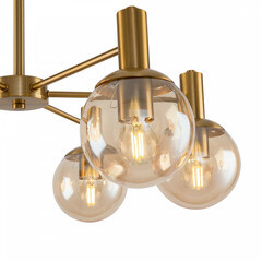 Люстра подвесная Freya Globо E27 360 Вт 24 кв.м (FR5175PL-06BS) - фото 3