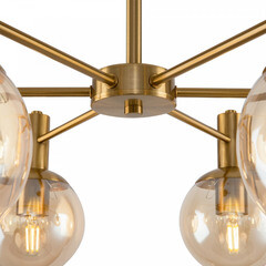 Люстра подвесная Freya Globо E27 360 Вт 24 кв.м (FR5175PL-06BS) - фото 2