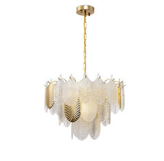 Изображение товара Люстра подвесная Freya Hloya E14 420 Вт 28 кв.м (FR5143PL-07G)