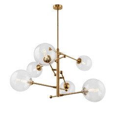 Изображение товара Люстра подвесная Freya Maddison G9 30 Вт 18 кв.м (FR5115PL-06BZ)