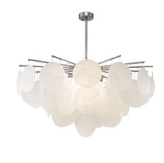 Изображение товара Люстра подвесная Freya Porto E14 480 Вт 32 кв.м (FR5104PL-08N)