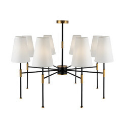 Изображение товара Люстра подвесная Freya Tida E14 320 Вт 21 кв.м (FR5196PL-08BBS)