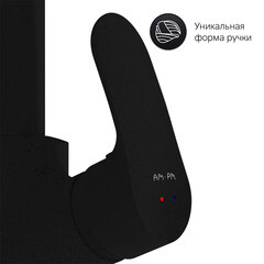 Смеситель для кухни AM.PM Like черный с высоким изливом однорычажный (F8005022) - фото 3