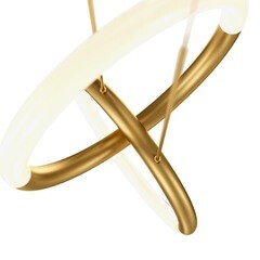 Люстра светодиодная подвесная Maytoni Node 36 Вт 3000К 4,5 кв.м (MOD165PL-L18G3K) - фото 2