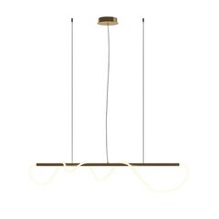 Изображение товара Люстра светодиодная подвесная Maytoni Tau 30 Вт 3000К 3 кв.м (MOD166PL-L30G3K)