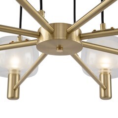 Люстра подвесная Maytoni Vision E14 480 Вт 32 кв.м (MOD411PL-08G) - фото 3