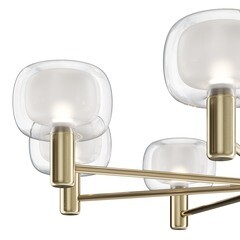 Люстра подвесная Maytoni Vision E14 480 Вт 32 кв.м (MOD411PL-08G) - фото 2