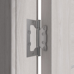 Дверь межкомнатная Лайт 28 900х2000 мм финишпленка 3D day со стеклом с замком и петлями - фото 3