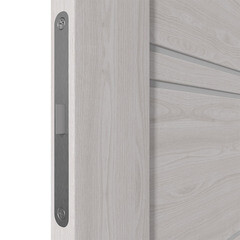 Дверь межкомнатная Лайт 28 900х2000 мм финишпленка 3D day со стеклом с замком и петлями - фото 2