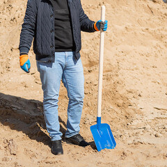 Лопата совковая Павловская Заря стальная усиленная с деревянным черенком 1200 мм (155682) - фото 2